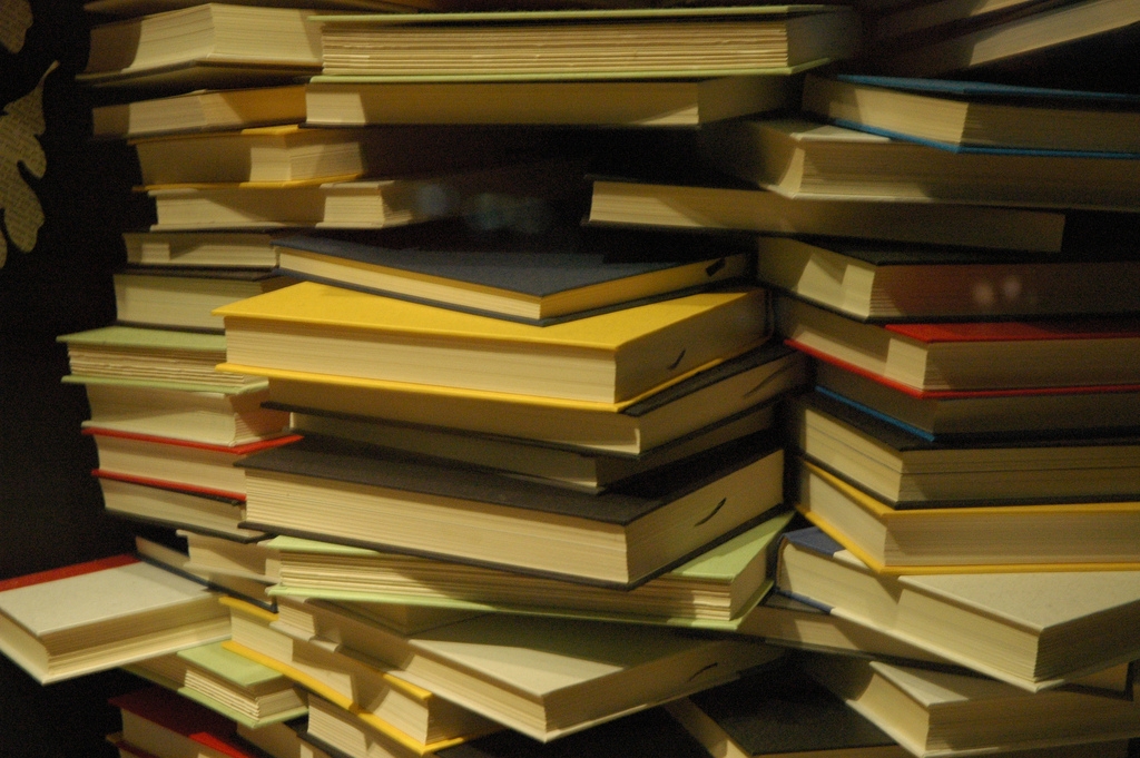 Stacks of books